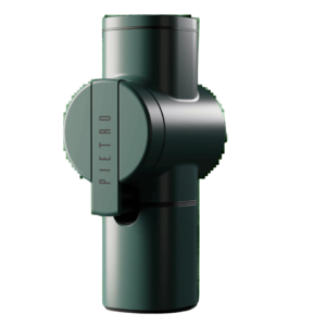 Pietro Manual Flat Burr Coffee Grinder - Forest Green