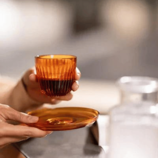 3oz Espresso HuskeeRenew Cup - Amber Set of 2 - Image 3