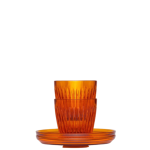 3oz Espresso HuskeeRenew Cup - Amber Set of 2
