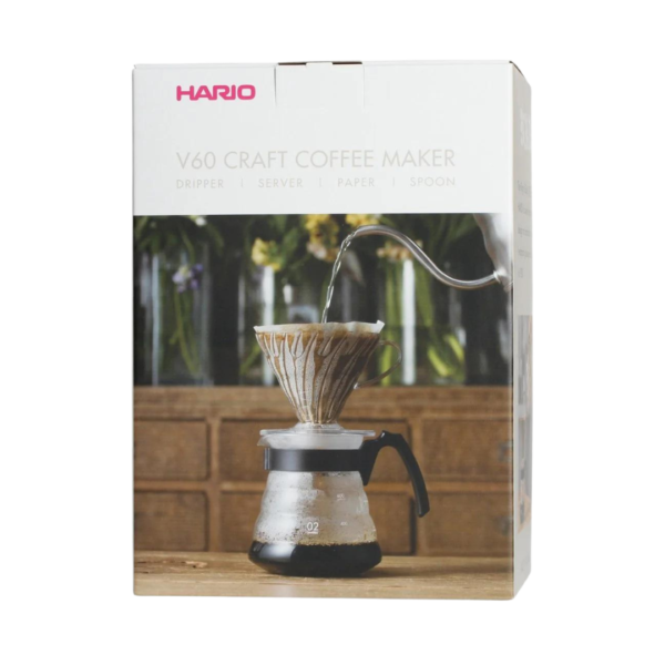 Hario V60 Coffee Maker Set - Dripper + Server + Filters