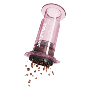 Clear Pink Aeropress Coffee Maker