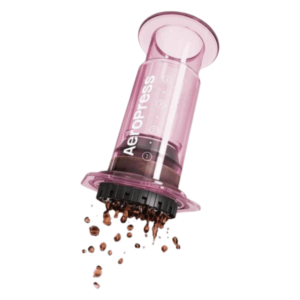 Clear Pink Aeropress Coffee Maker