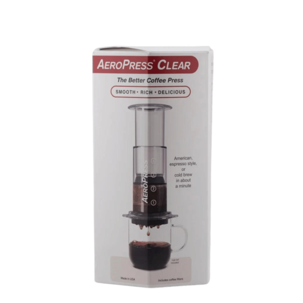 Clear Aeropress Coffee Maker - Image 3