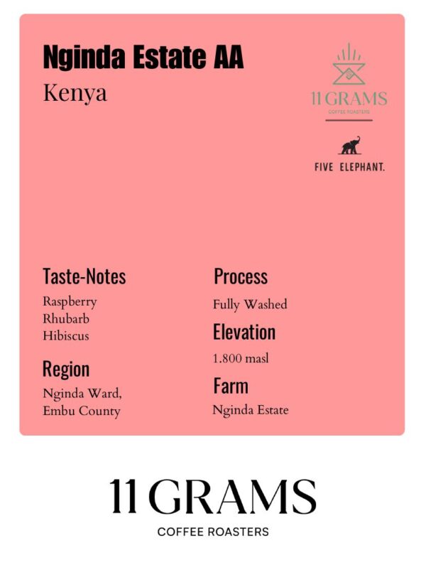 Nginda Estate AA​ Specialty Coffee 250gm